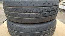 2 x bridgestone 215/65C 15"