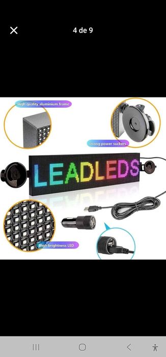 Placa de mensagens de rolagem automática do sinal do diodo emissor de