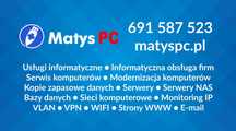 Informatyk, obsługa IT firm, usługi IT, serwis, sieci, kopie zapasowe