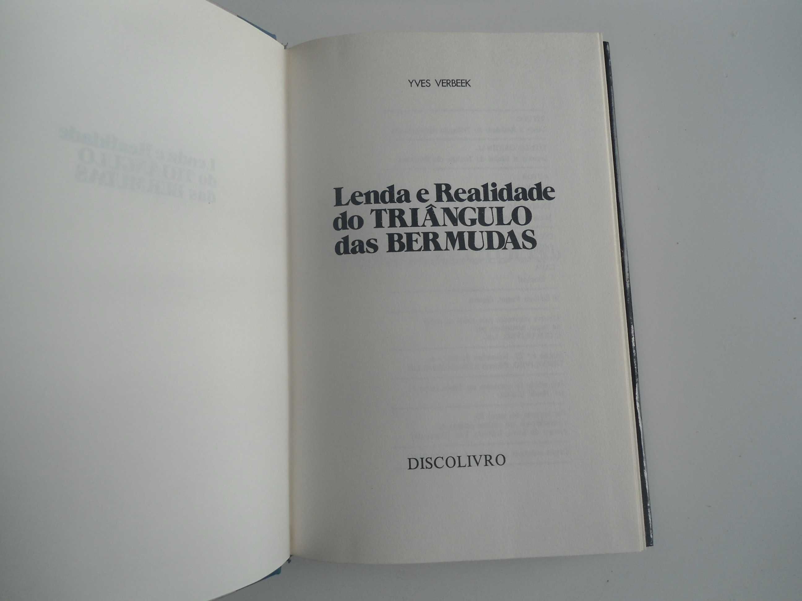 Lenda e Realidade do triângulo das Bermudas de Yves Verbeek
