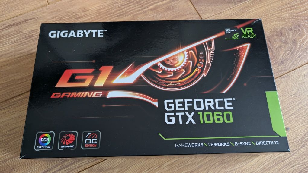 Відеокарта Gigabyte GTX 1060 G1 Gaming 3Gb Rev.2.0