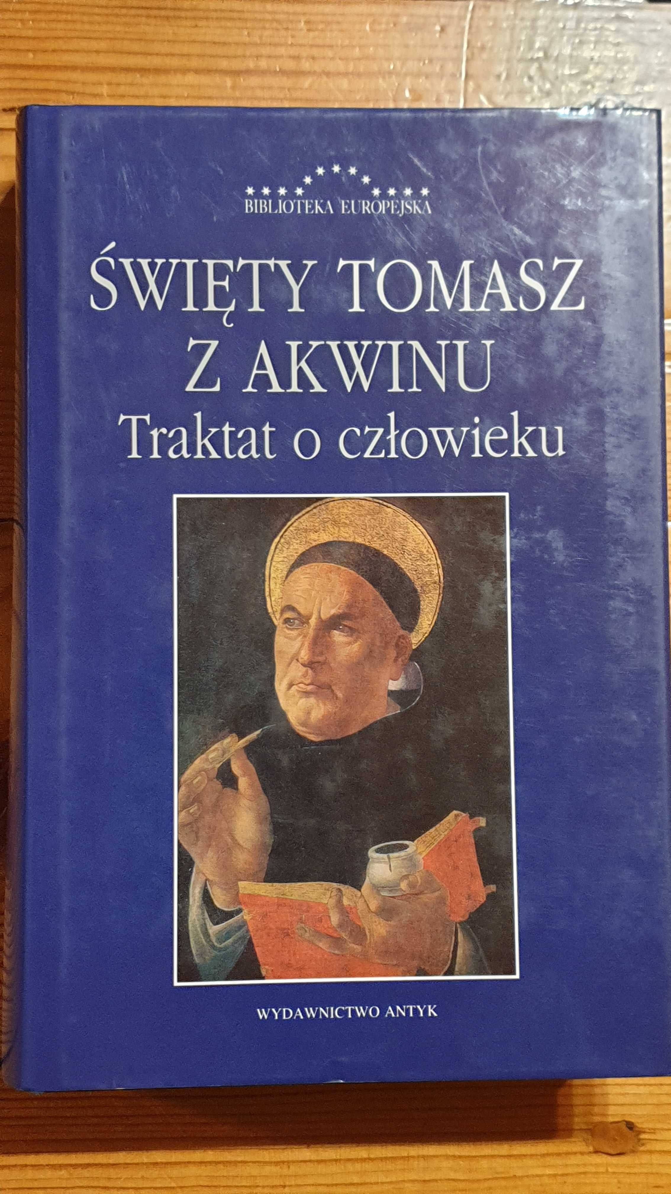 Ksiazka Świętego Tomasza z Akwinu Trakrat o człowieku
