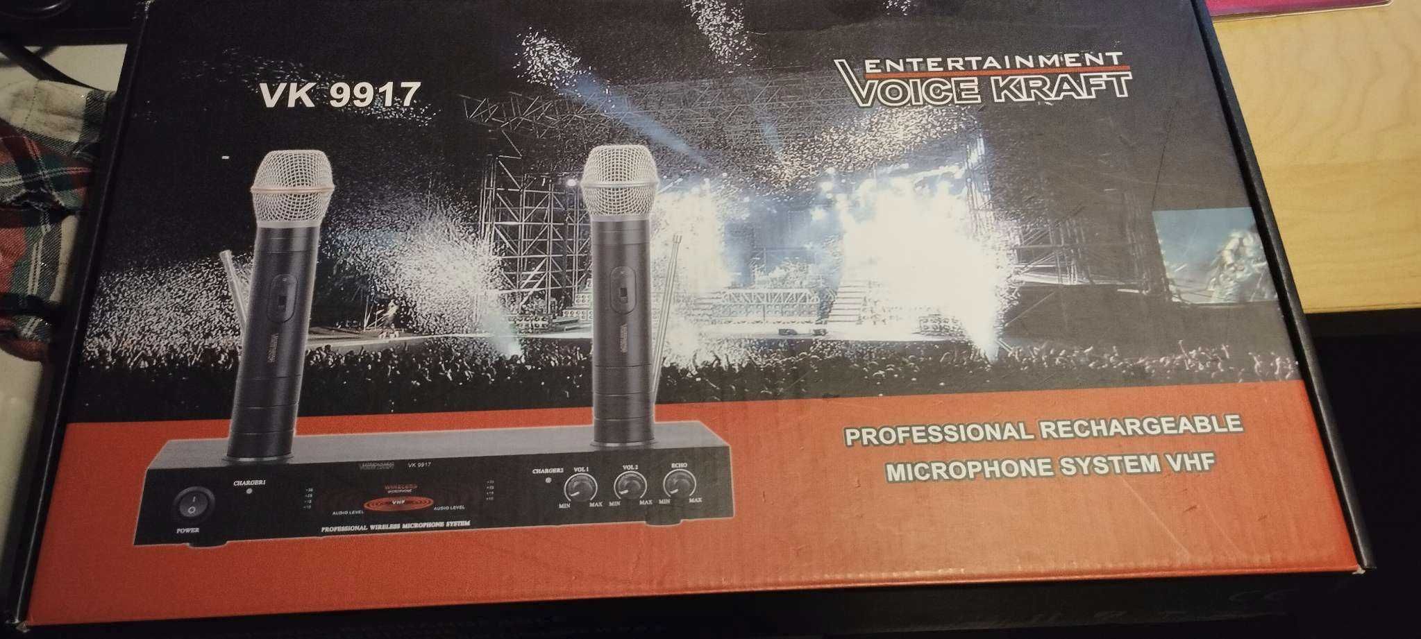 Mikrofony bezprzewodowe Voicekraft VK9917