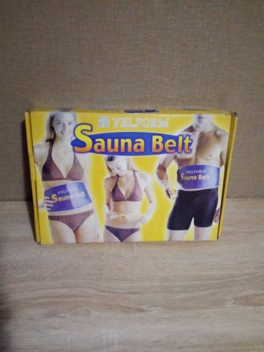 Тепловой массажер-пояс Sauna Belt.