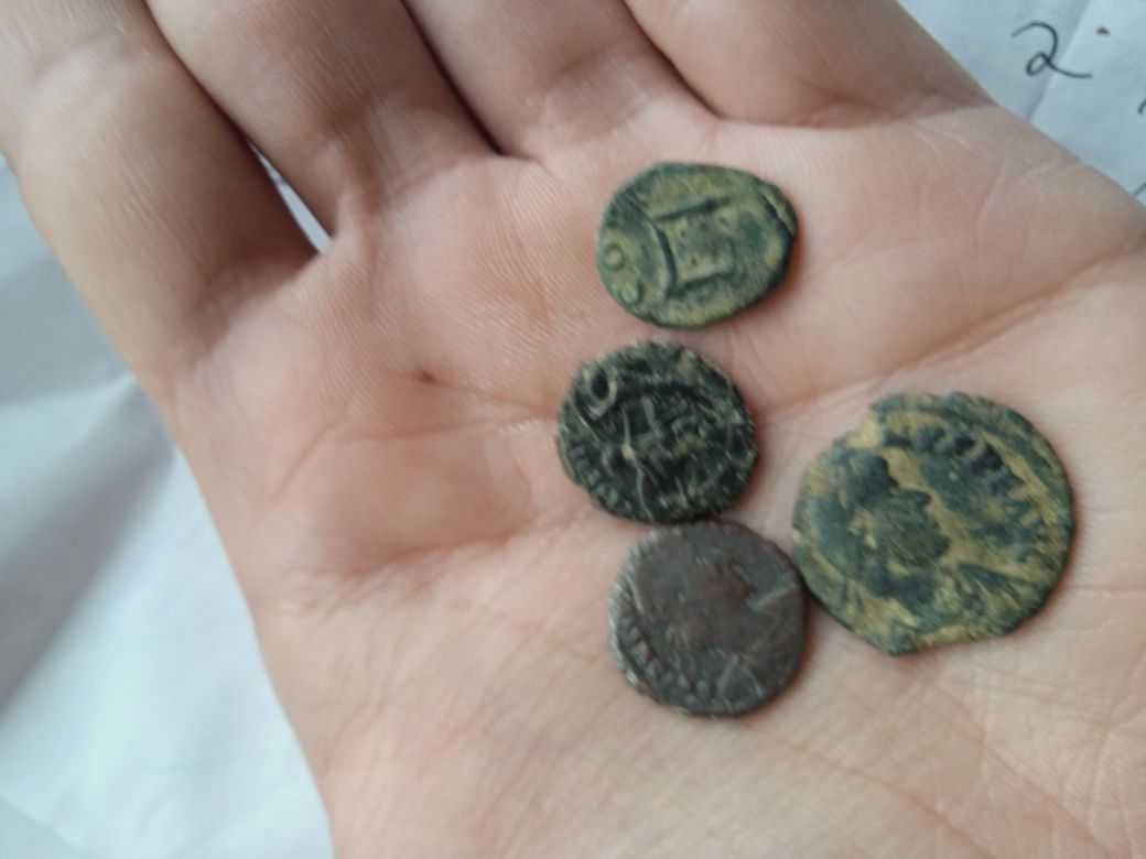Lote 12 moedas romanas