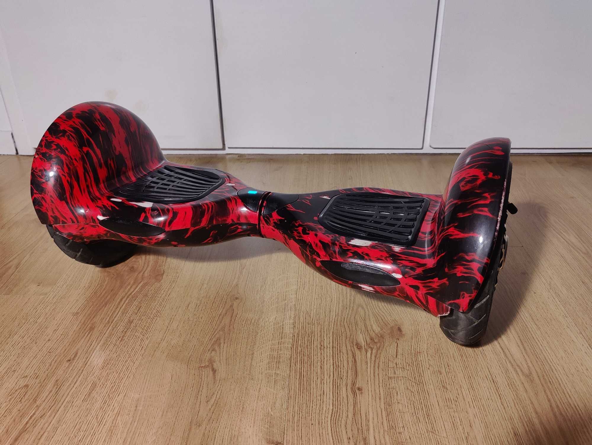 Hoverboard 10" com Luzes LED – Edição Flame Red
