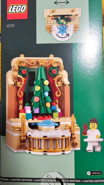 LEGO 40701 - Zestaw Scena z baletnicą i dziadkiem do orzechów