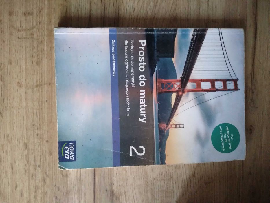 Prosto do matury 2 podrecznik matematyka zakres podstawowy Nowa Era