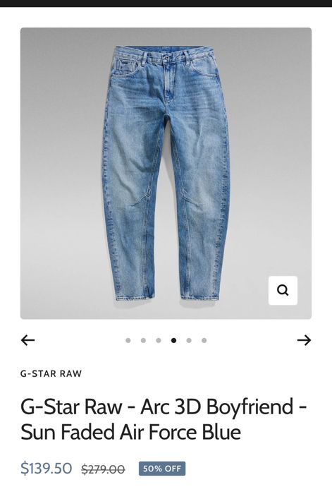 Джинси G-star raw
