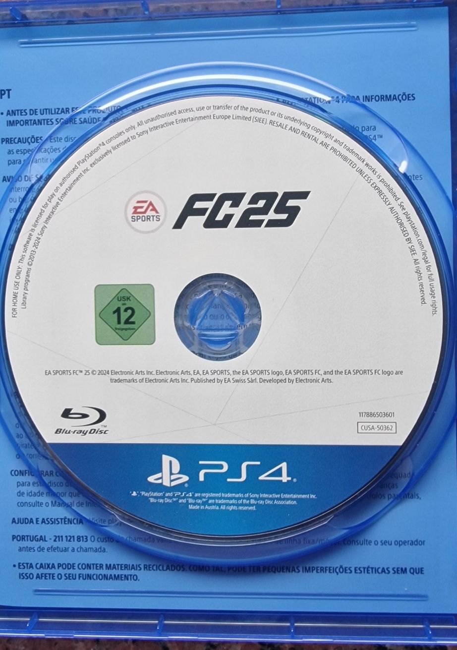 Jogo FC25 PS4 Novo