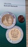 5 zł kolekcjonerskie- Kościół Mariacki-2020rok.Nowość