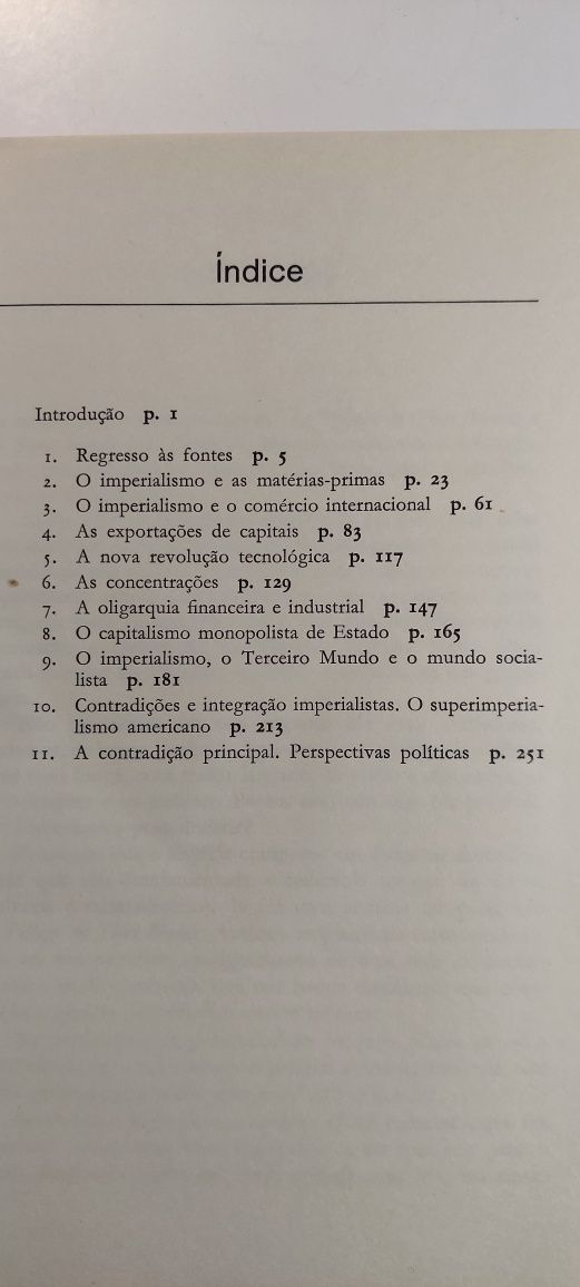 O Imperialismo em 1970 - Pierre Jalée (1ª edição, 1981)