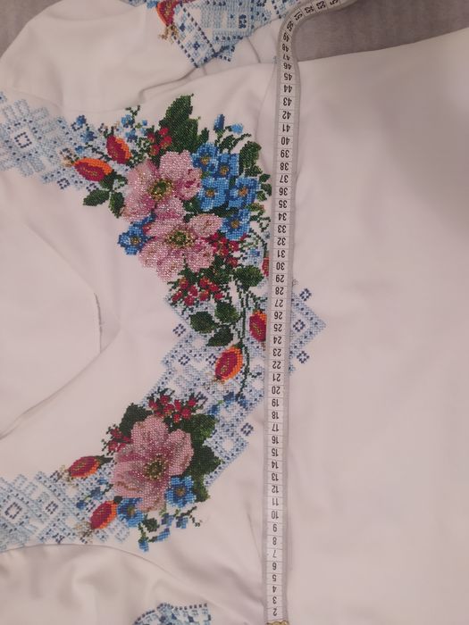 Сорочка вишита бісером