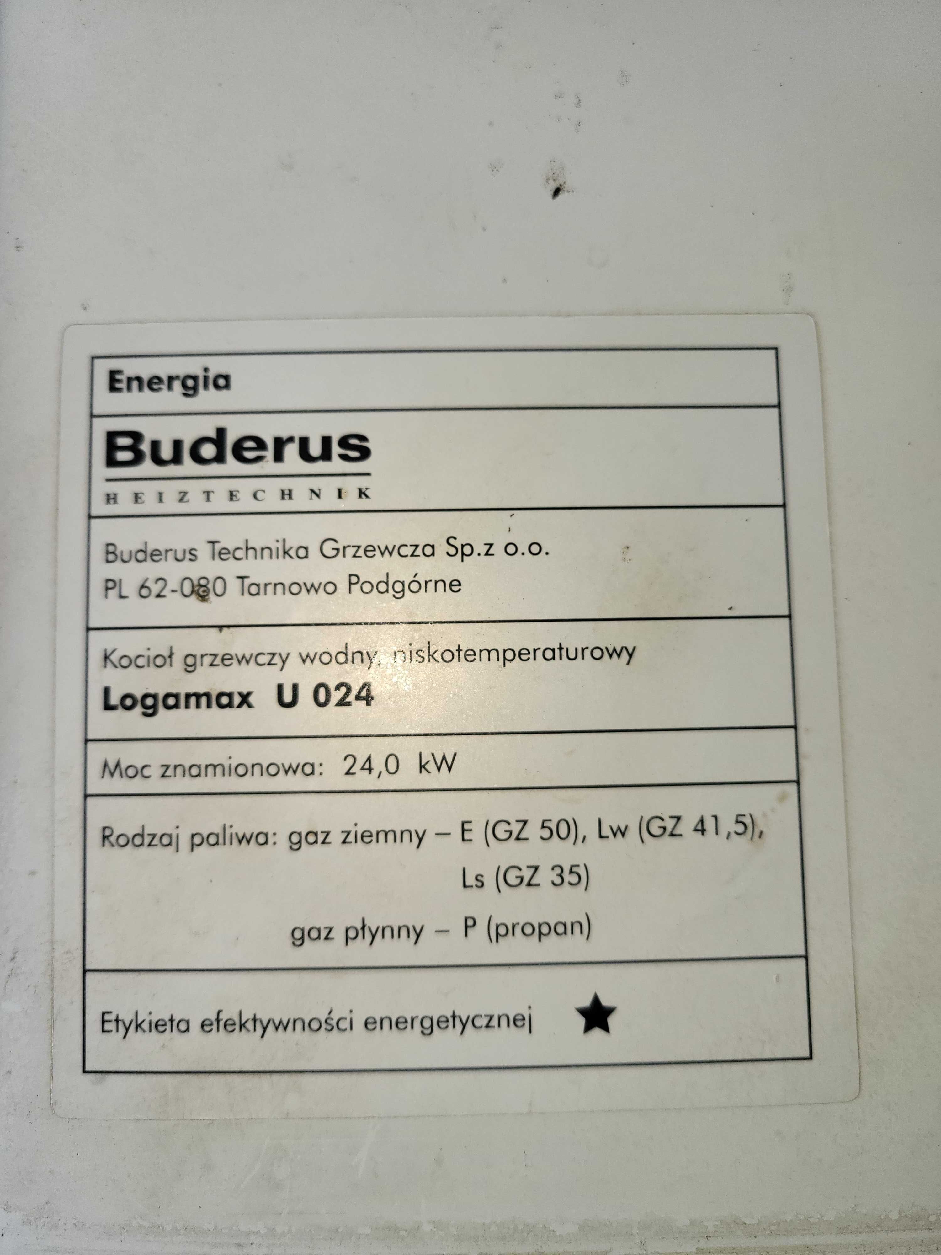 Buderus pompa kotłowa