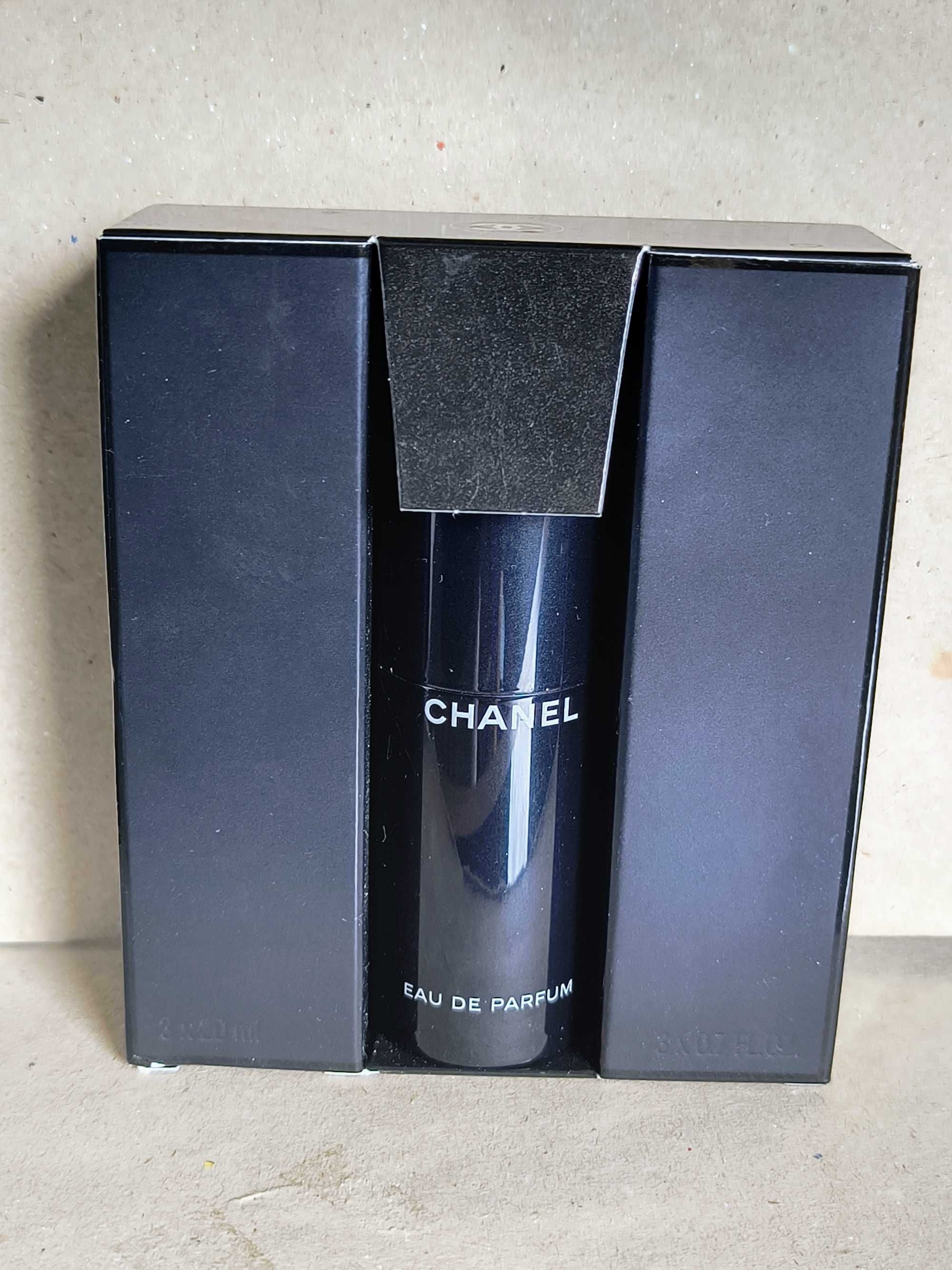 Bleu de Chanel męski perfum 2x20 wkład + dozownik