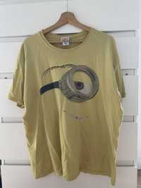Żółty t-shirt koszulka wzór minionki 100% bawełna