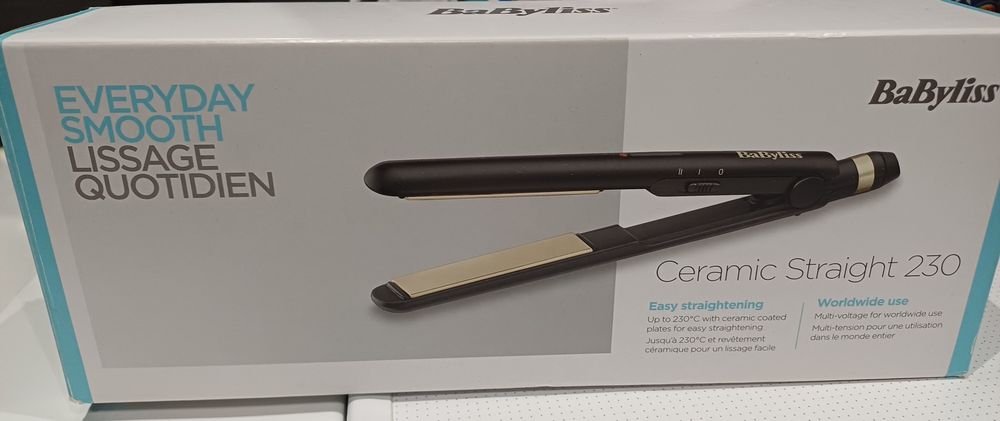 Ferro cabelo de cerâmica Babyliss