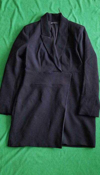 HIT lux sukienka marynarka żakietowa ZARA 40 42 L XL  j NOWA 600,-