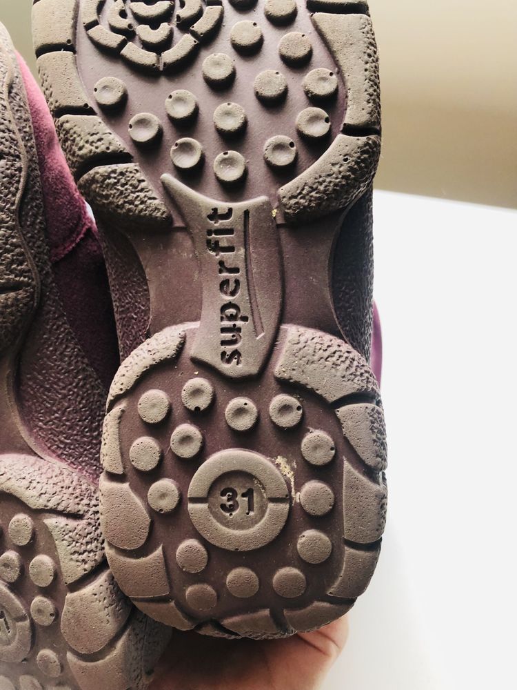 Śniegowce dla dziewczynki , buty ocieplane kozaczki 31 Superfit