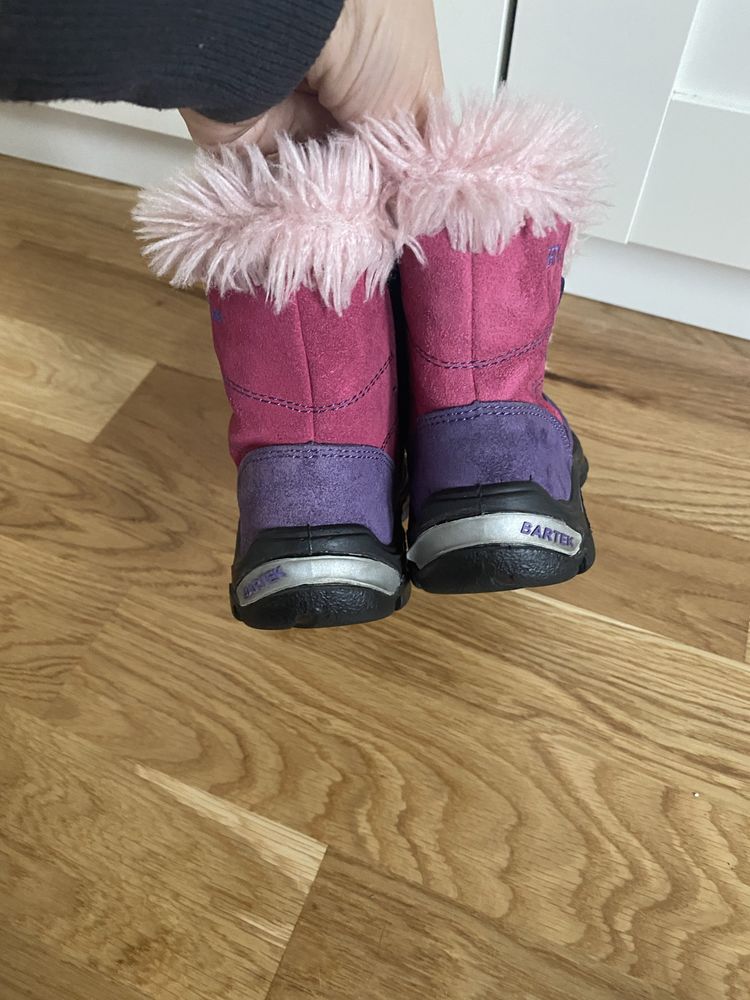 Buty zimowe Bartek r. 23 kozaki skorzane