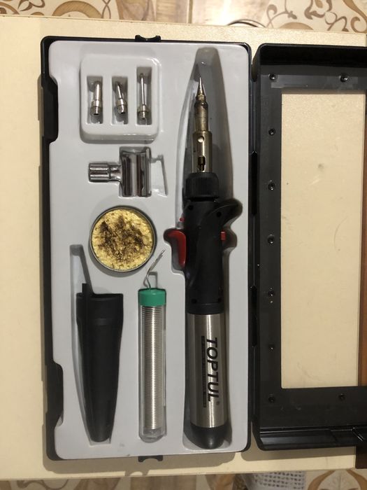 Газовий паяльник Toptul EGAE0801