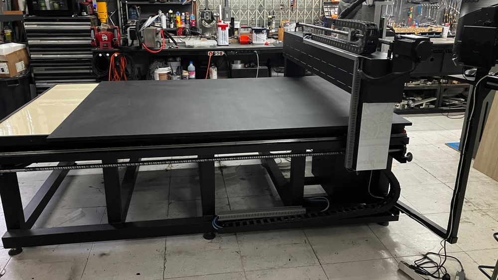 CNC fresadora nova 2500x1500x150 - Spindle 4.5 kW ER25