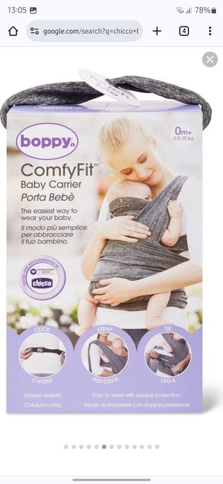 Boppy Chicco marsupio