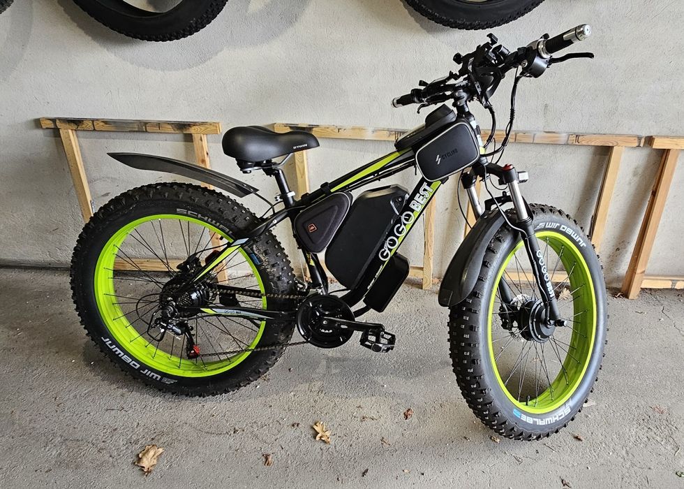 GOGO BEST rower elektryczny motorower napęd na 2 koła