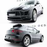 Обвес Porsche Macan (14-18) рестайл тюнинг сплиттер пороги диффузор