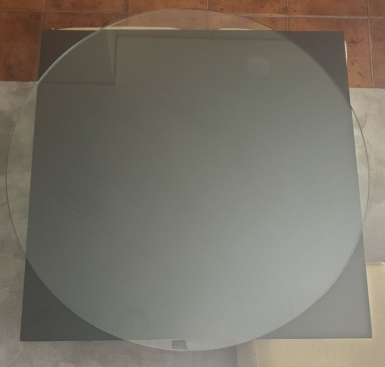 Tampo de mesa redondo