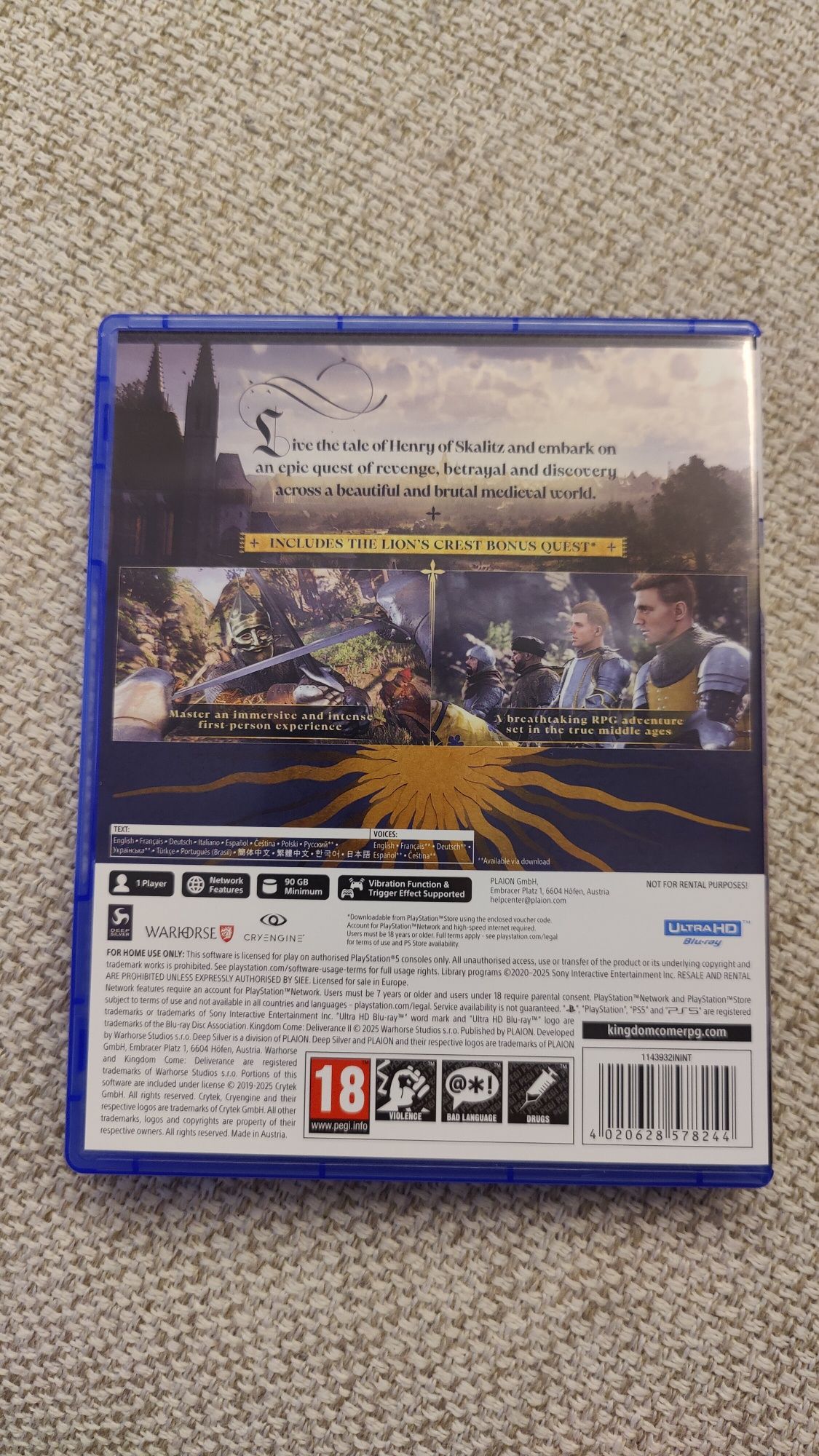 Kingdom Come Deliverance 2 - PS5