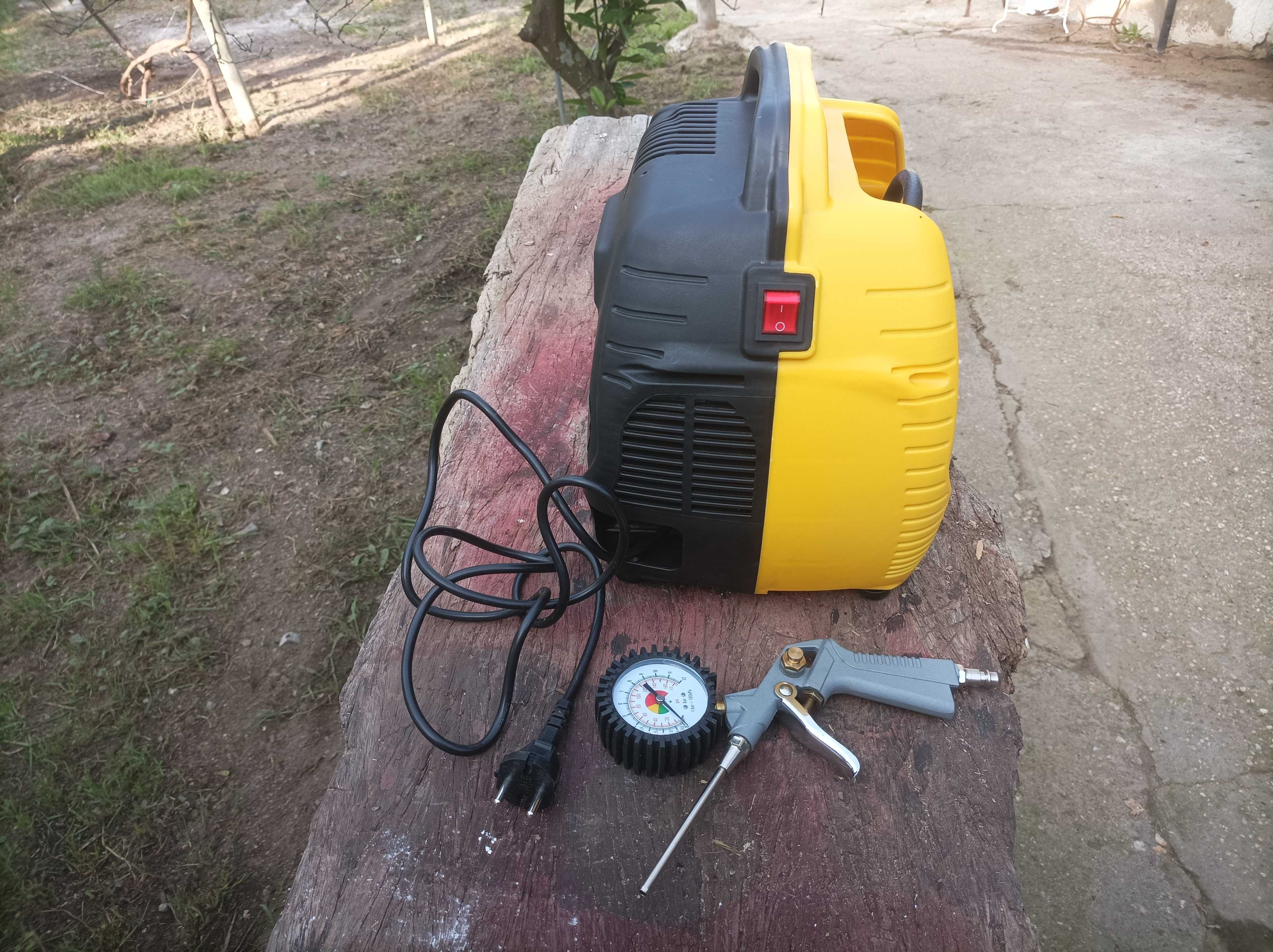 Compressor de ar com acessórios 1,5 HP STANLEY até 8 Bar (Negociável).
