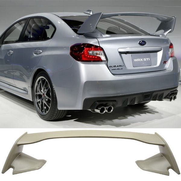 Спойлер Subaru WRX STI антикрыло накладка на багажник ляду бленда суба