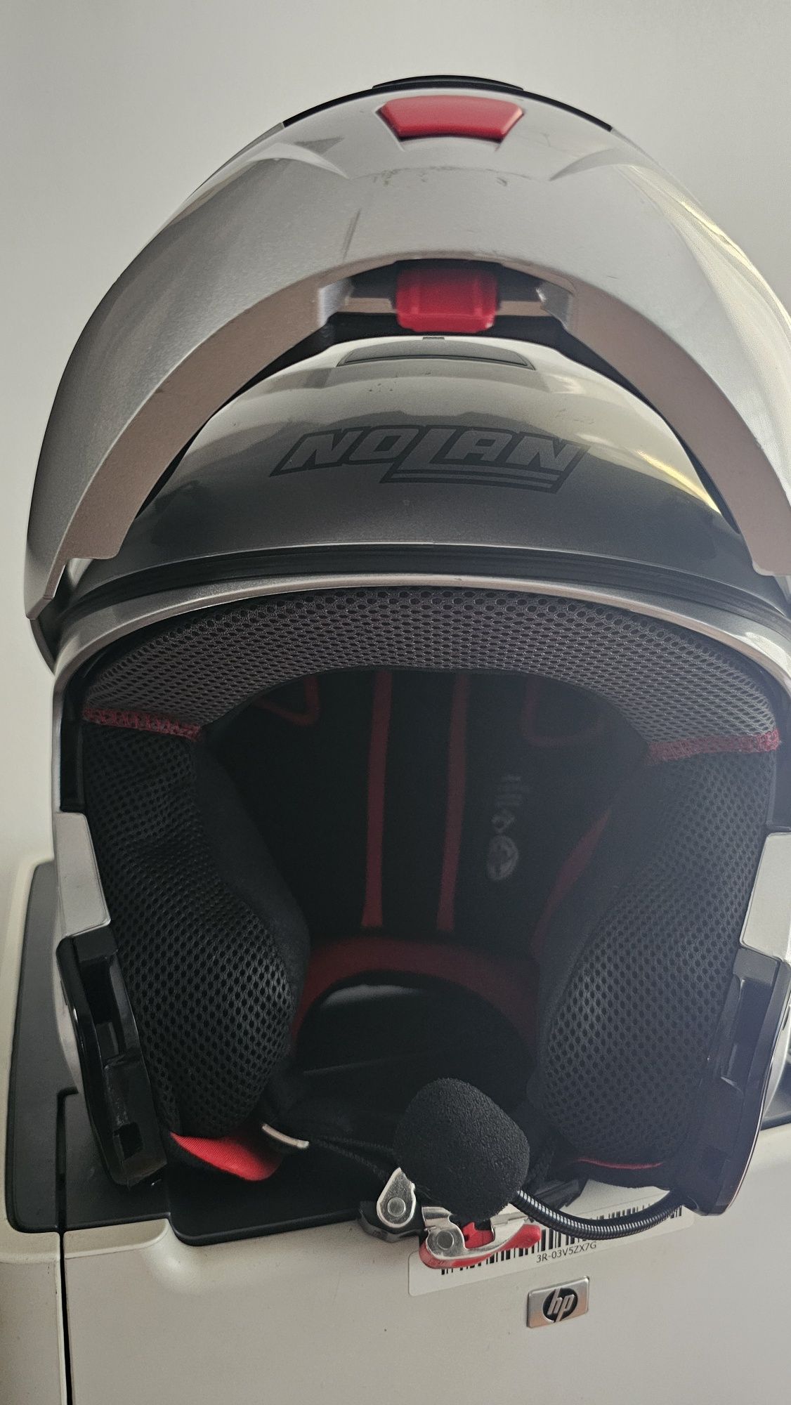 Kask szczękowy NOLAN N91 S + Interkom MaxTo II