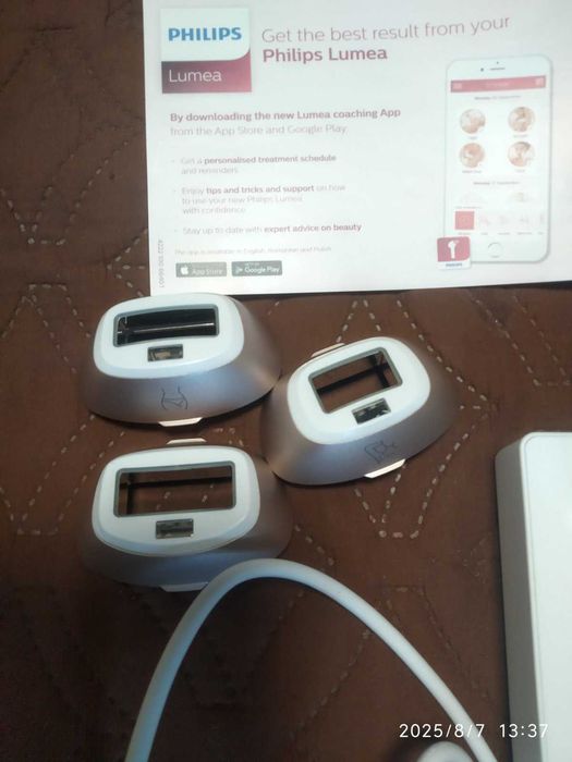 Фотоэпилятлор  Philips Lumea Prestige BRI956/00, б/у-состояние нового