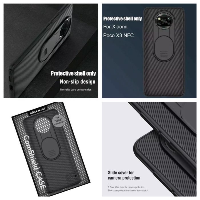 Capa Nillkin P/ Xiaomi MI 10T /Mi 10T Pró /Poco X3 NFC/Poco X3 Pró/ X3