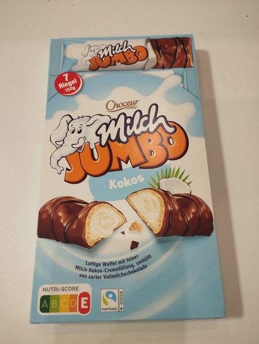 Zestaw Jumbo czekoladki klasyczne, kokosowe i klasyczne