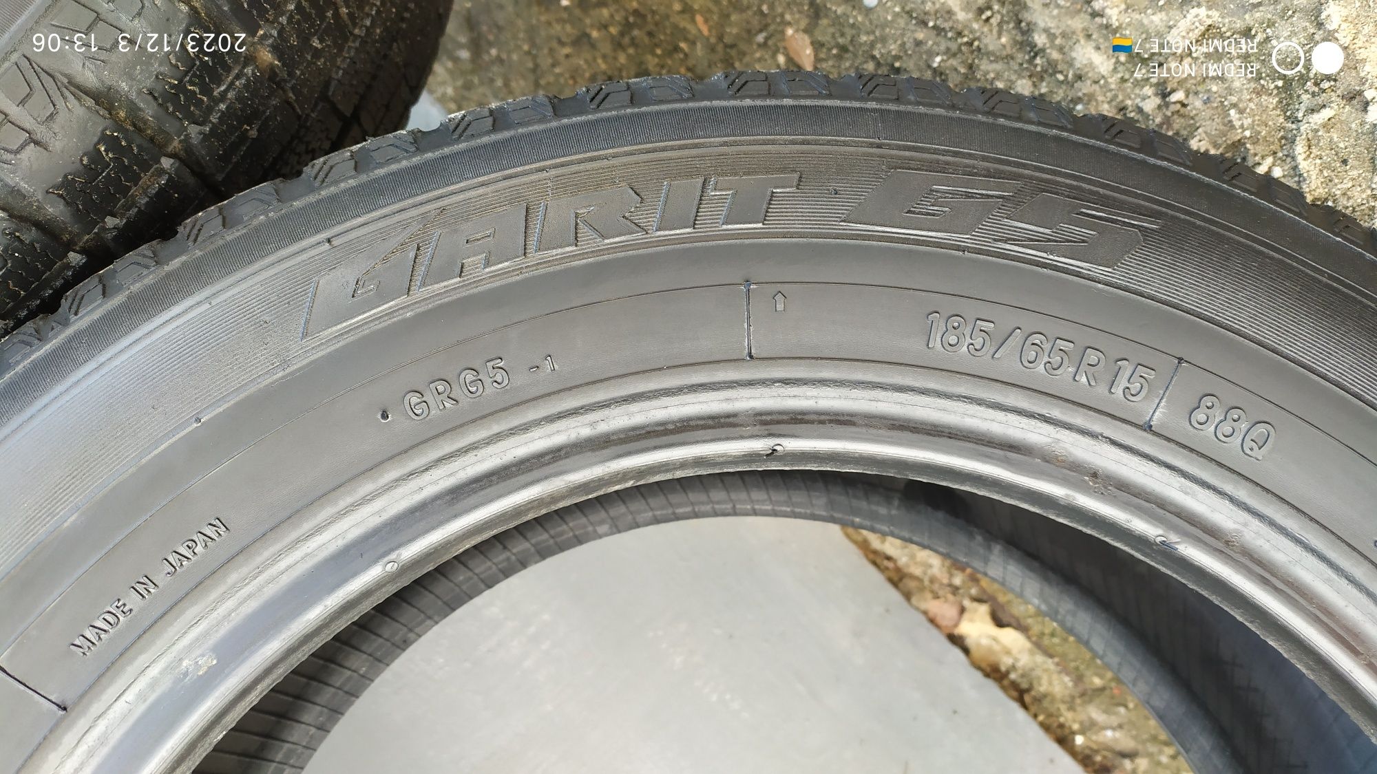 Комплект зимових шин Toyo 185/65 R15