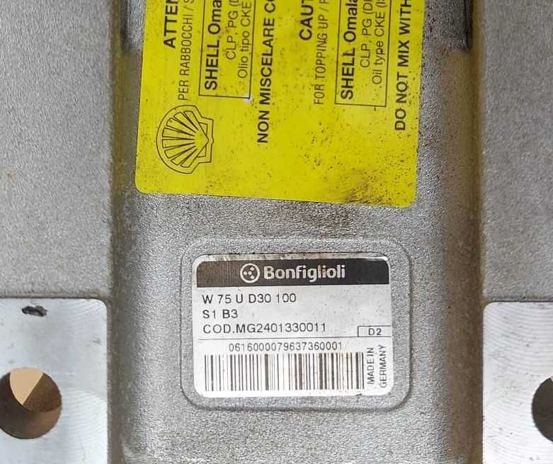 Motoreduktor silnik przekładnia BONFIGLIOLI M 1SD 4, W75 U D30 100S1B3
