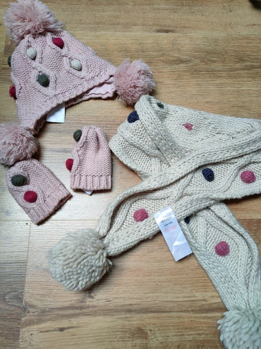 Komplet zimowy dla dziewczynki