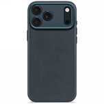 Etui Decoded Leather Backcover z MagSafe na iPhone 17 Pro Max - granat