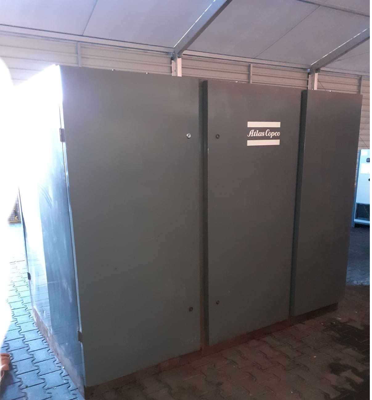 Sprężarka śrubowa ATLAS COPCO GA110, 110kW, 19,8m3/min Sprawna S013877