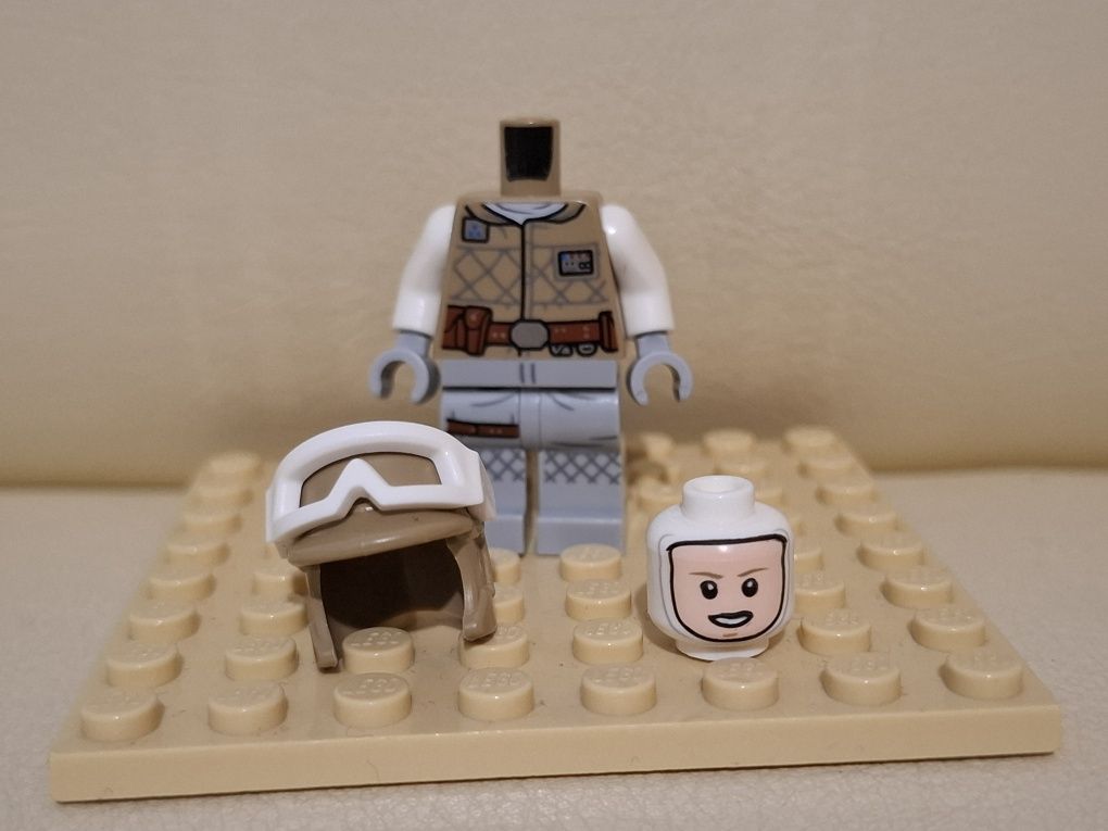 Lego star wars Luke Sywalker Hoth MISSPRINT