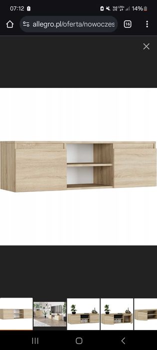 Szafka rtv niska sonoma