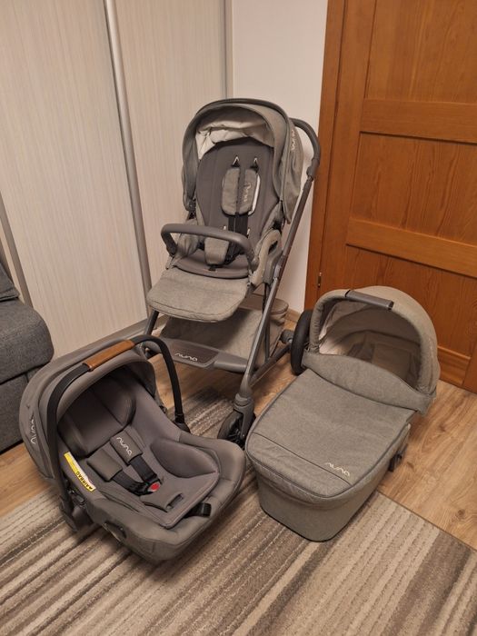 Wózek NUNA MIXX Threaded 2w1 + fotelik NUNA Pipa Next do 13 kg