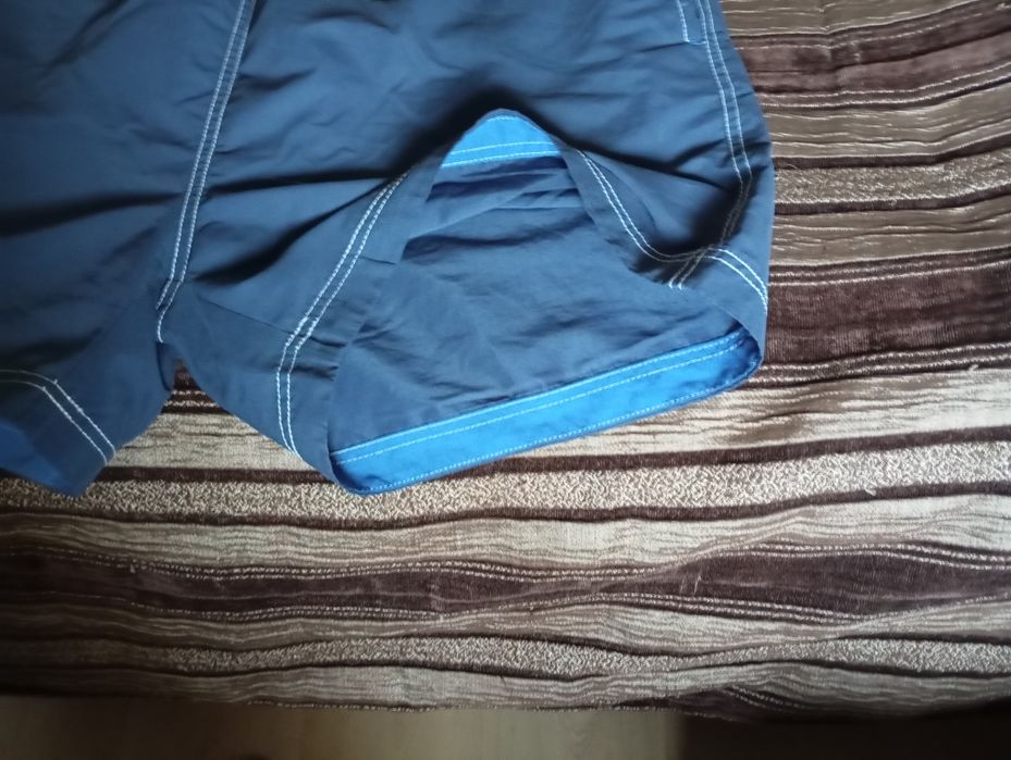 Calções de banho azuis