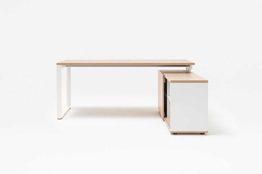 Biurko managerskie BOQL20 1600x1600x800 h740