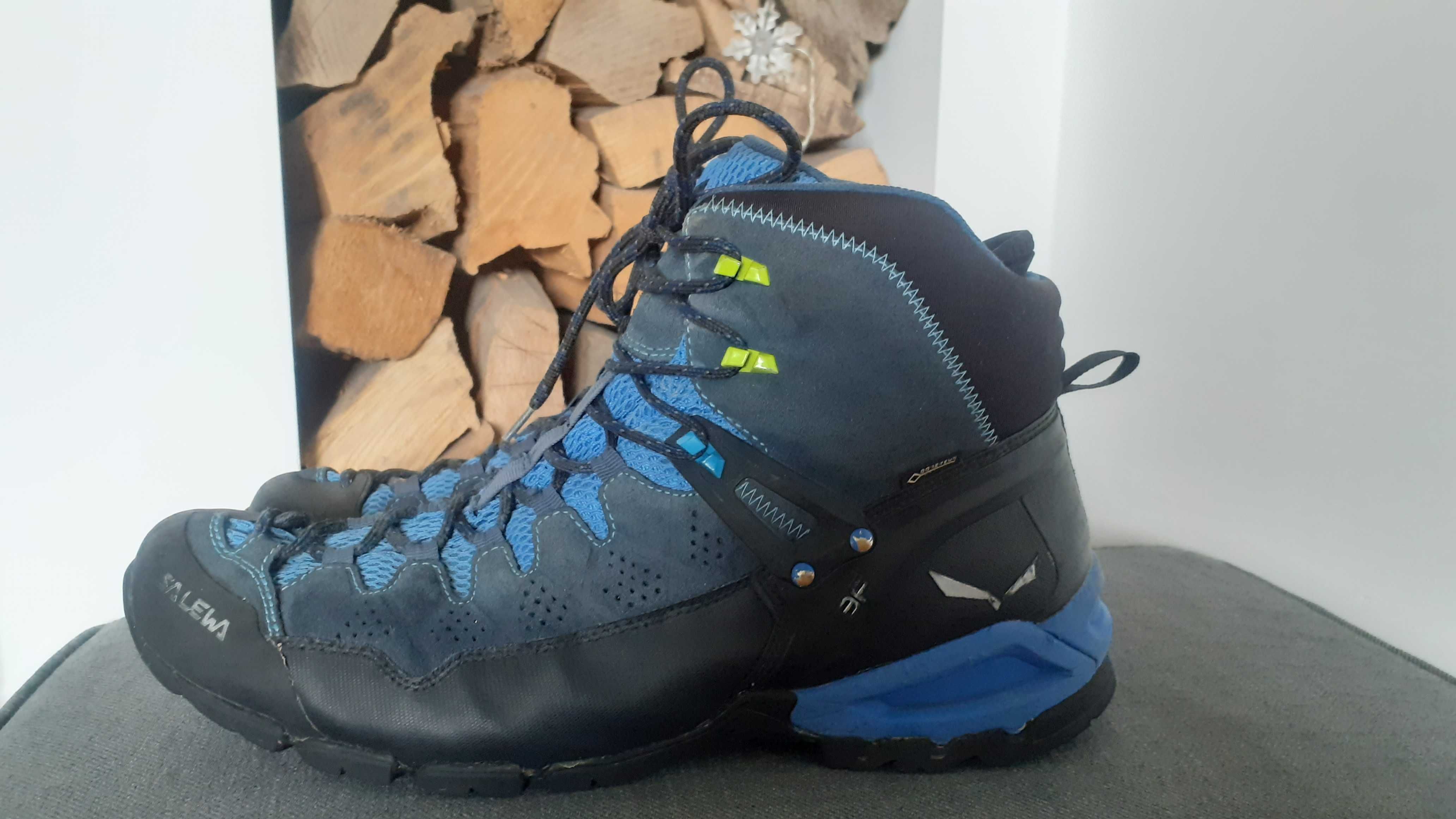buty górskie trekkingowe Salewa z goretexem R 47