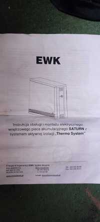 Piec akumulacyjny EWK Saturn 3KW Dynamiczny  220 lub 400V  +Instrukcja