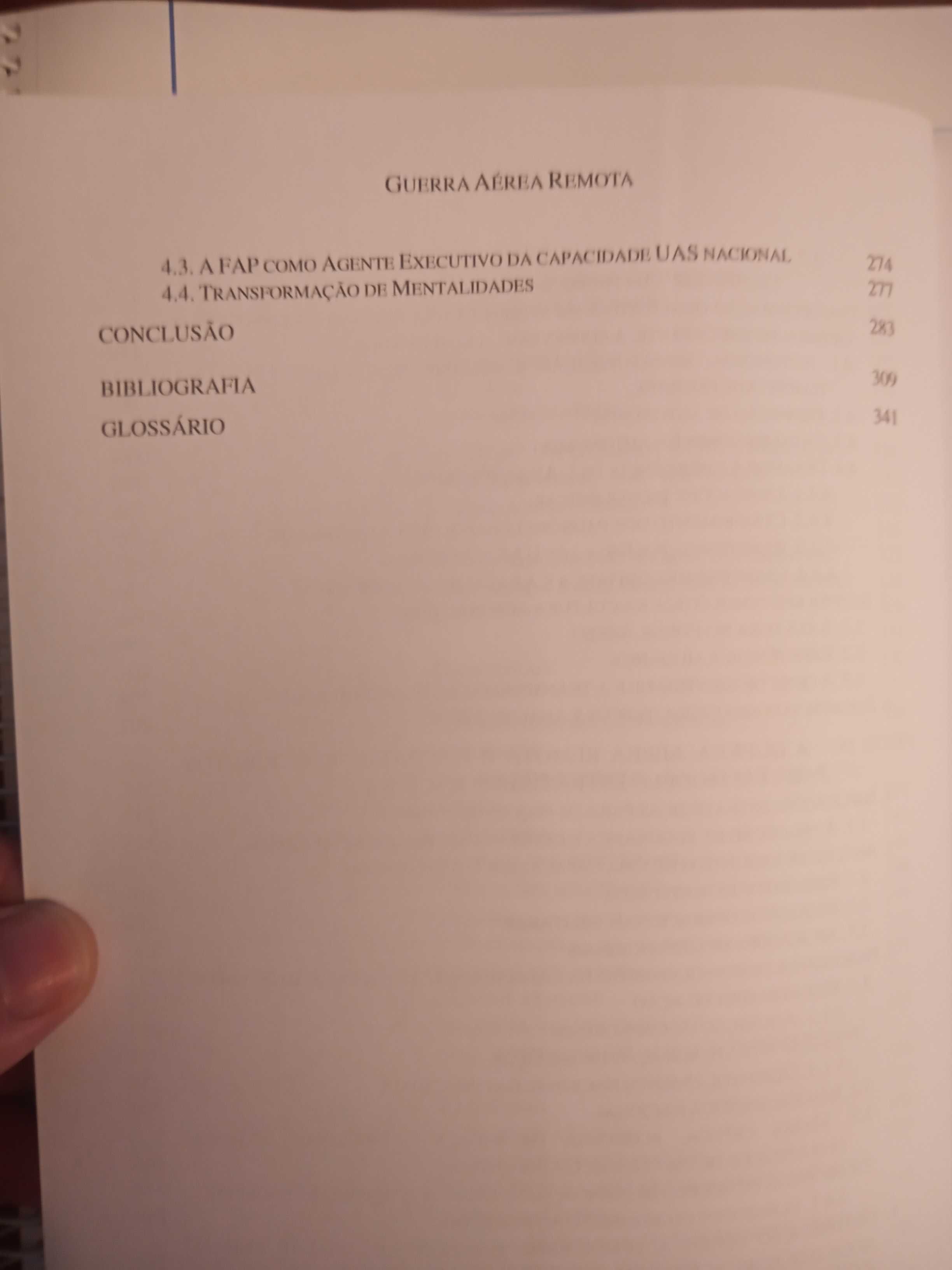 Livro "A Guerra Aérea Remota"